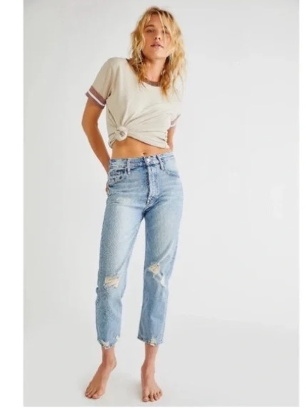 MOTHER SUPERIOR The Tomcat Jean in The Confession Blue Size 24